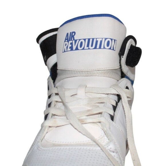 Size 13  - Nike Air Revolution White Game Royal 599462-101 - Picture 13 of 14